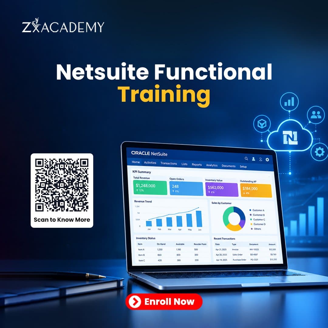NetSuite Functional Online Training & Certification Course | Zx Academy 1